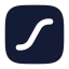 Lottiefiles icon with solid rounded style
