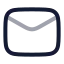 Mail icon with twotone rounded style