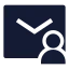 Mailaccount icon with solid sharp style