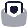 Mail Open Love icon preview