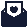 Mail Open Love icon preview