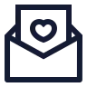 Mail Open Love icon preview