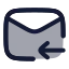 Mailreceive icon with duotone rounded style