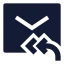Mailreplyall icon with solid sharp style