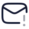 Mail Warning icon preview