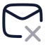 Mailx icon with twotone rounded style