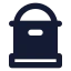 Mailbox icon with solid standard style