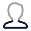Male icon with twotone rounded style