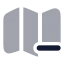 Mapminus icon with bulk rounded style