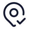 Map Pin Check icon preview