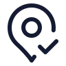 Map Pin Check icon preview