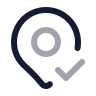 Map Pin Check icon preview