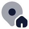 Map Pin House icon preview