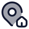 Map Pin House icon preview