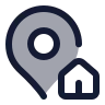 Map Pin House icon preview
