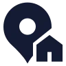 Map Pin House icon preview