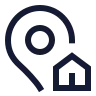 Map Pin House icon preview
