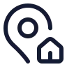 Map Pin House icon preview