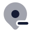 Mappinminus icon with bulk rounded style