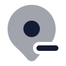 Map Pin Minus icon preview