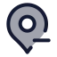 Mappinminus icon with duotone standard style
