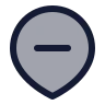 Map Pin Minus Inside icon preview