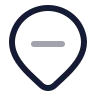 Map Pin Minus Inside icon preview
