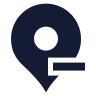 Map Pin Minus icon preview