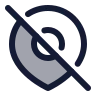 Map Pin Off icon preview