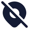 Map Pin Off icon preview