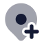 Mappinplus icon with bulk rounded style