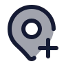 Map Pin Plus icon preview