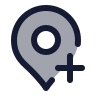 Map Pin Plus icon preview