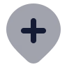 Map Pin Plus Inside icon preview