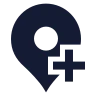 Map Pin Plus icon preview