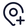 Map Pin Plus icon preview