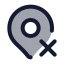 Mappinx icon with duotone rounded style