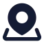 Mappinned icon with solid standard style