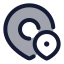 Mappinpoint icon with duotone standard style