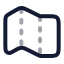 Maping icon with twotone rounded style