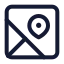 Mapssquare icon with stroke standard style