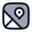 Mapssquare icon with duotone rounded style
