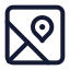 Mapssquare icon with stroke standard style