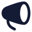 Marketing icon with solid standard style