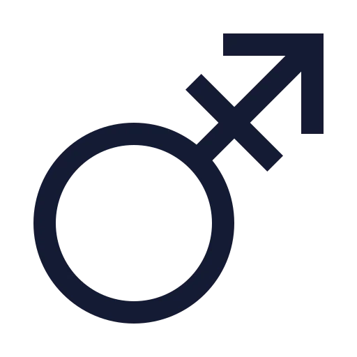 Mars Stroke Icon in Stroke Sharp style