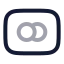 Mastercard icon with twotone rounded style