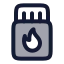 Matches icon with duotone rounded style
