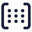 Matrix icon with solid standard style