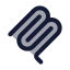 Mcpserver icon with duotone rounded style