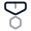 Medal icon with twotone rounded style